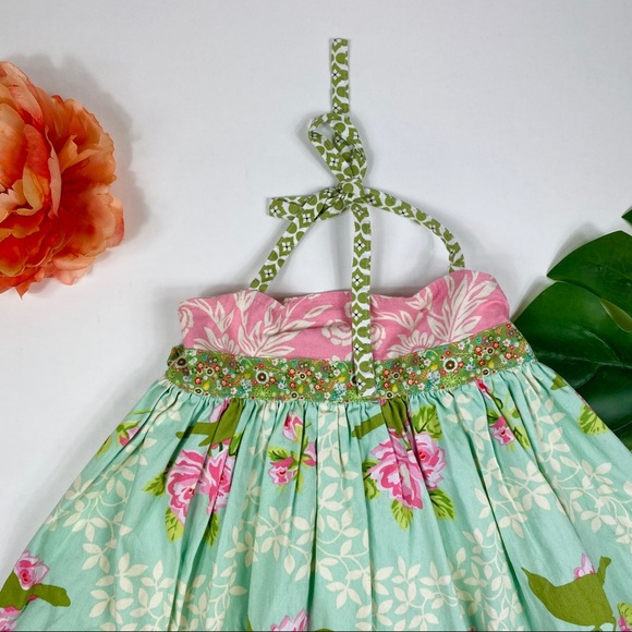 Matilda Jane Platnium Ellie dress Poolside birds - Picture 2 of 7